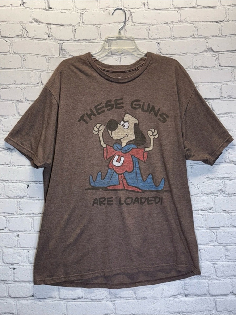T-Shirt  men Size  2XL Logotel "Underdog"  2013 Cartoon Hero T-Shirt